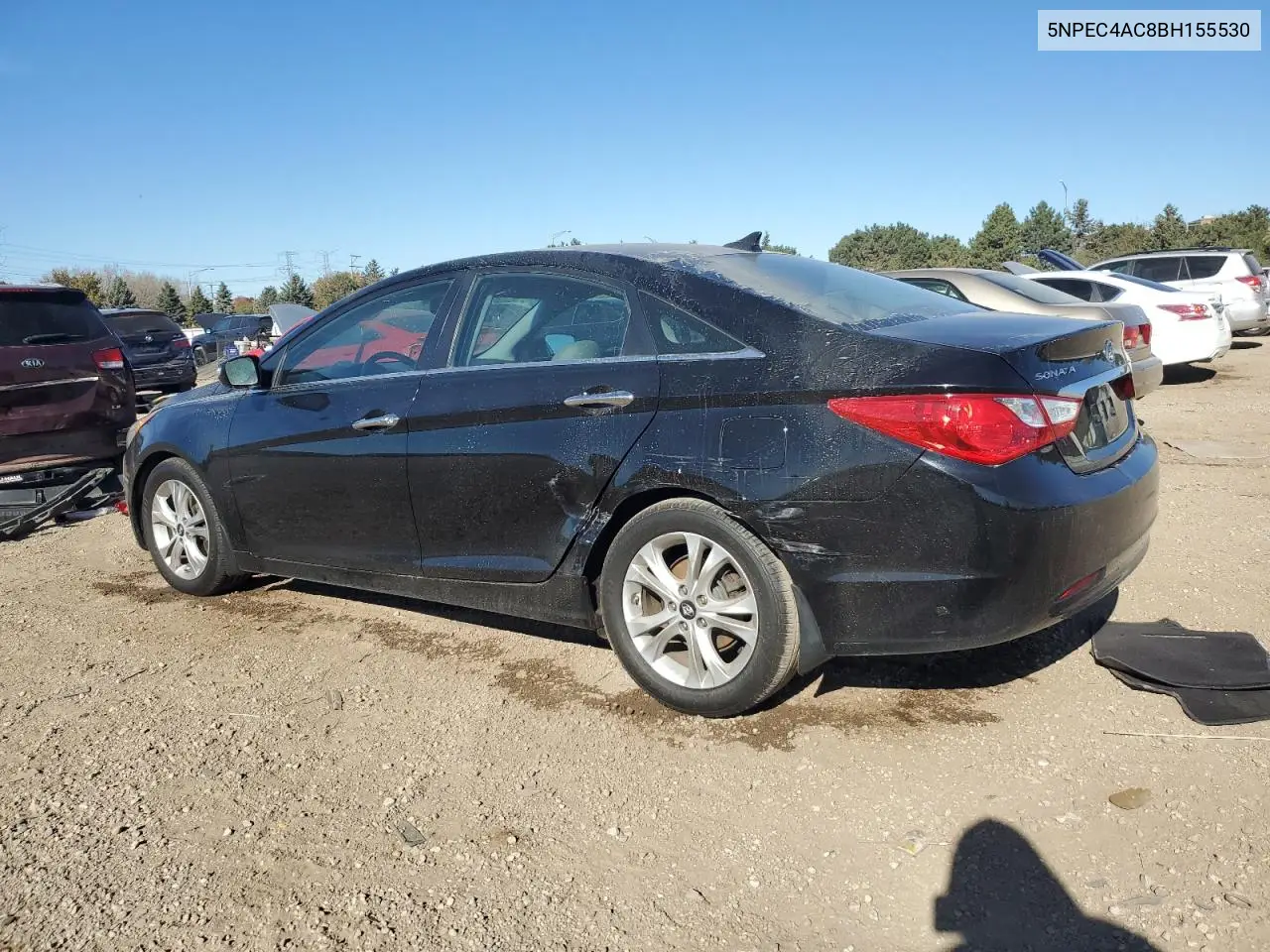 5NPEC4AC8BH155530 2011 Hyundai Sonata Se