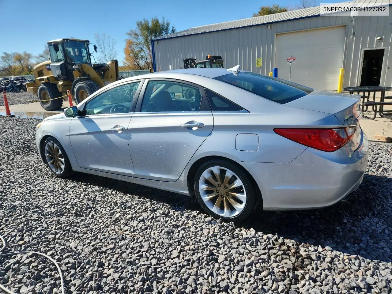 5NPEC4AC3BH127392 2011 Hyundai Sonata Se