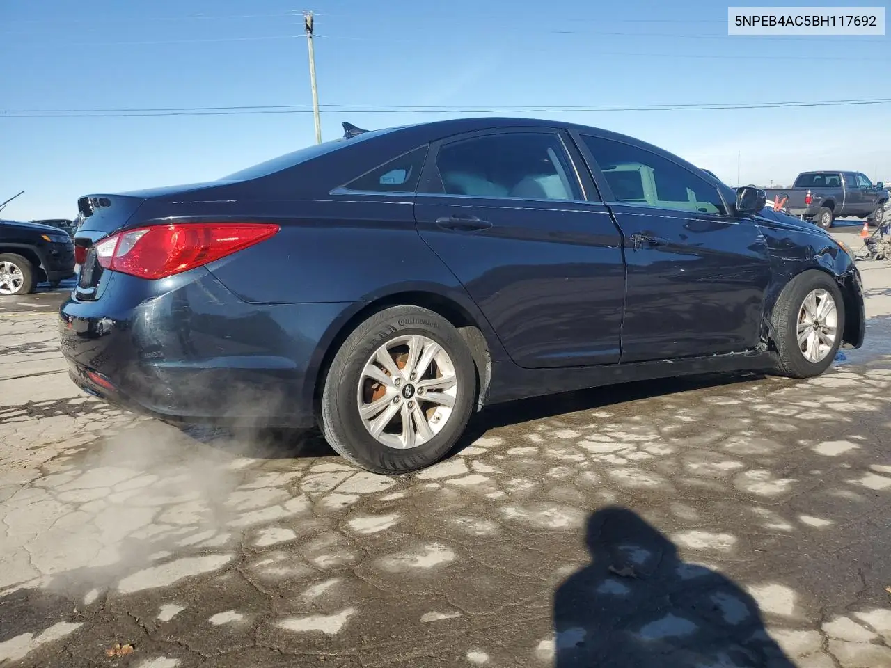 5NPEB4AC5BH117692 2011 Hyundai Sonata Gls