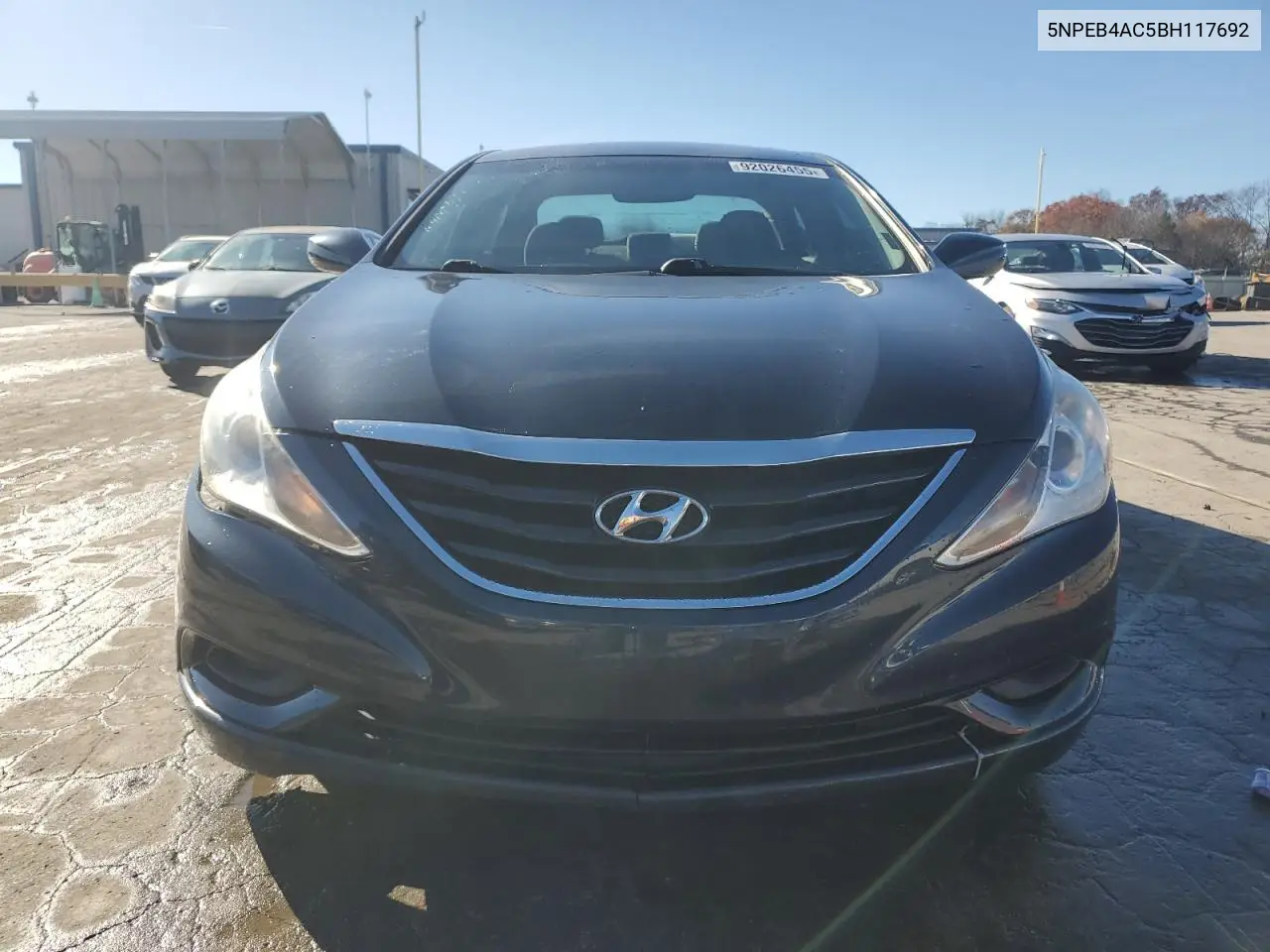5NPEB4AC5BH117692 2011 Hyundai Sonata Gls