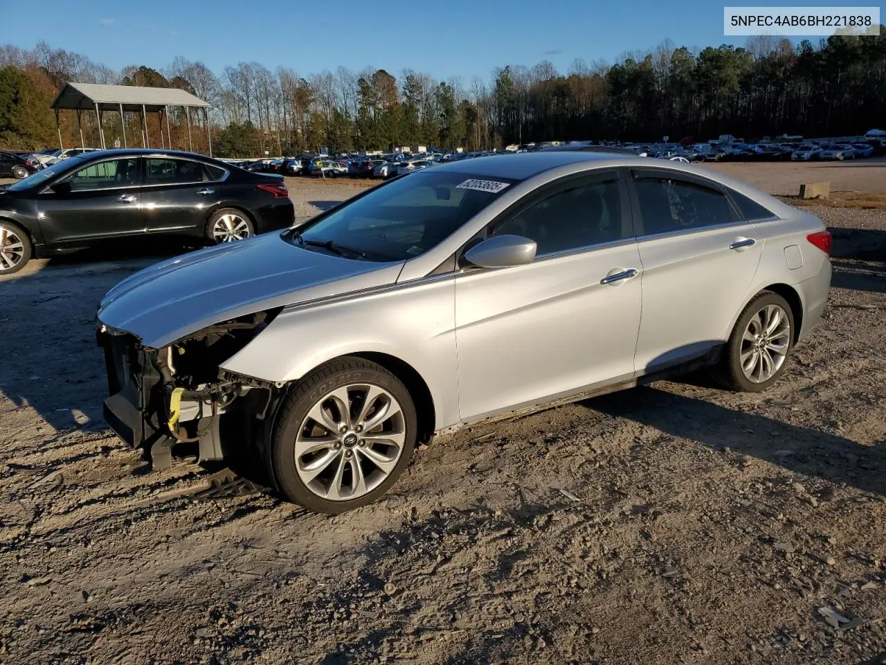5NPEC4AB6BH221838 2011 Hyundai Sonata Se