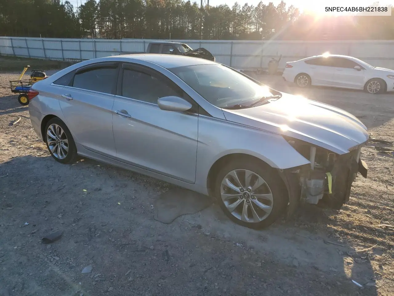 5NPEC4AB6BH221838 2011 Hyundai Sonata Se