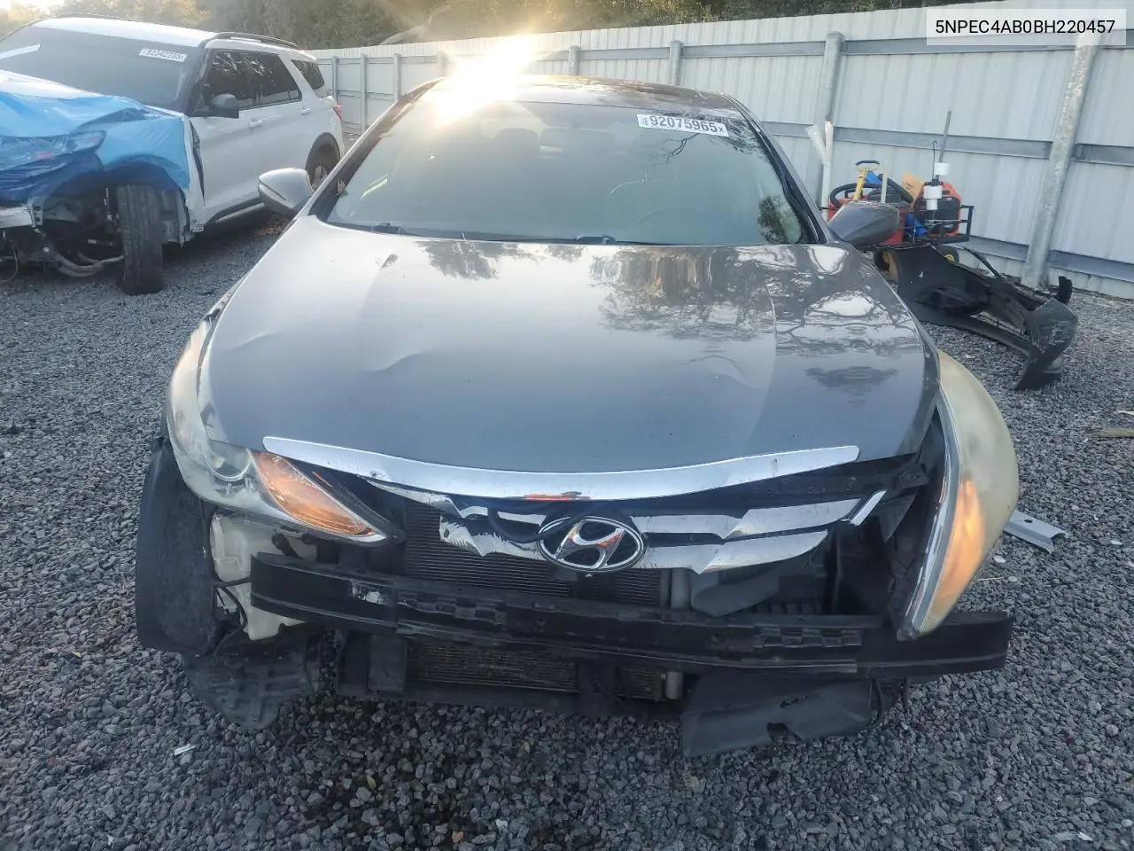 5NPEC4AB0BH220457 2011 Hyundai Sonata Se