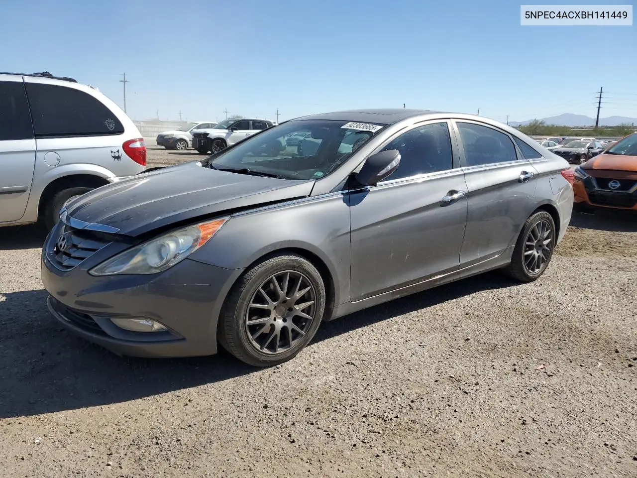5NPEC4ACXBH141449 2011 Hyundai Sonata Se