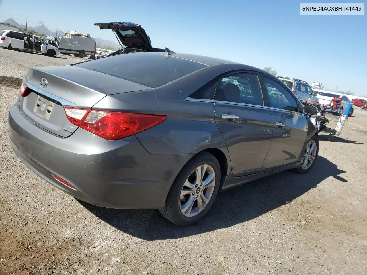 5NPEC4ACXBH141449 2011 Hyundai Sonata Se