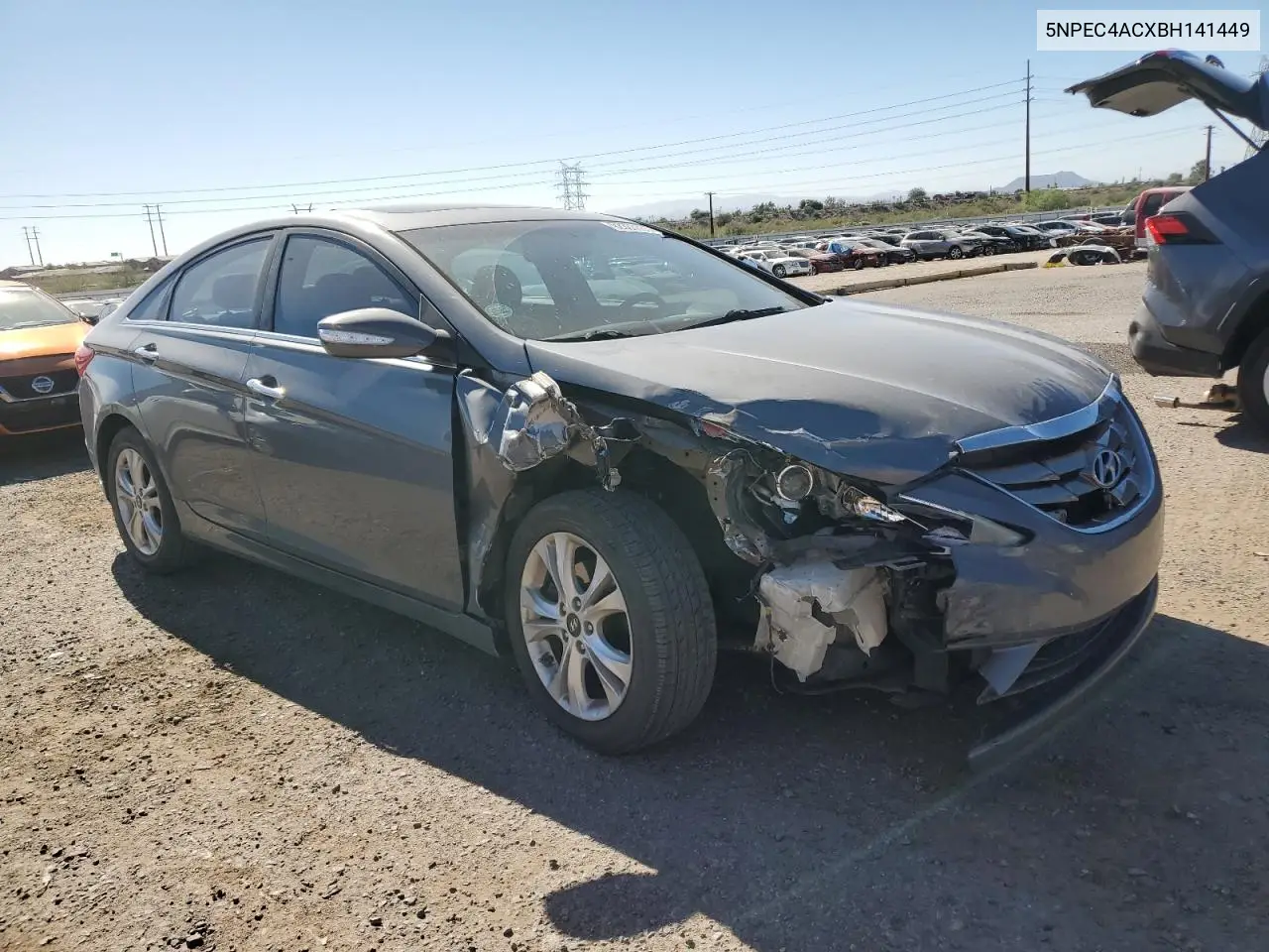 5NPEC4ACXBH141449 2011 Hyundai Sonata Se