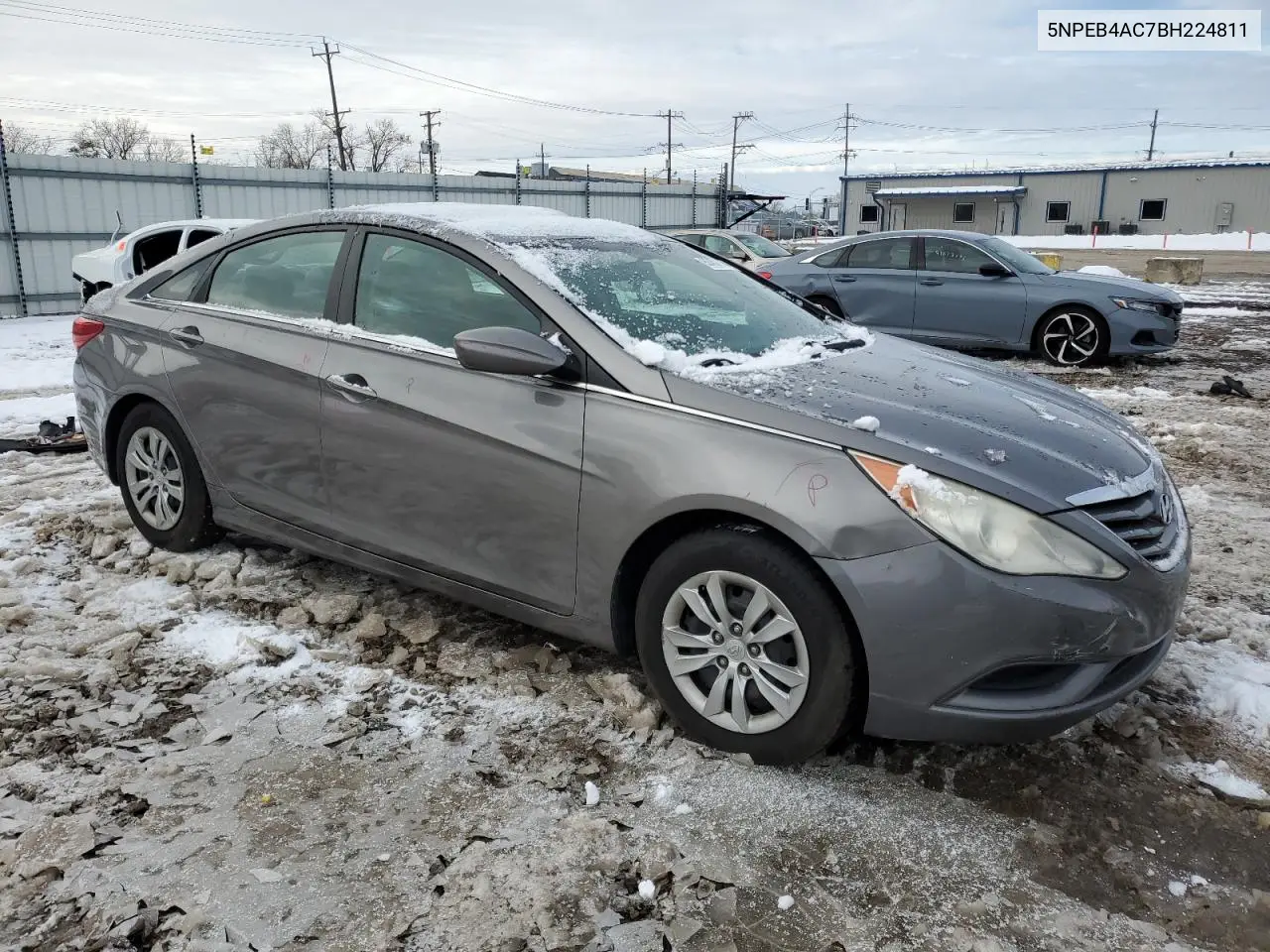 5NPEB4AC7BH224811 2011 Hyundai Sonata Gls