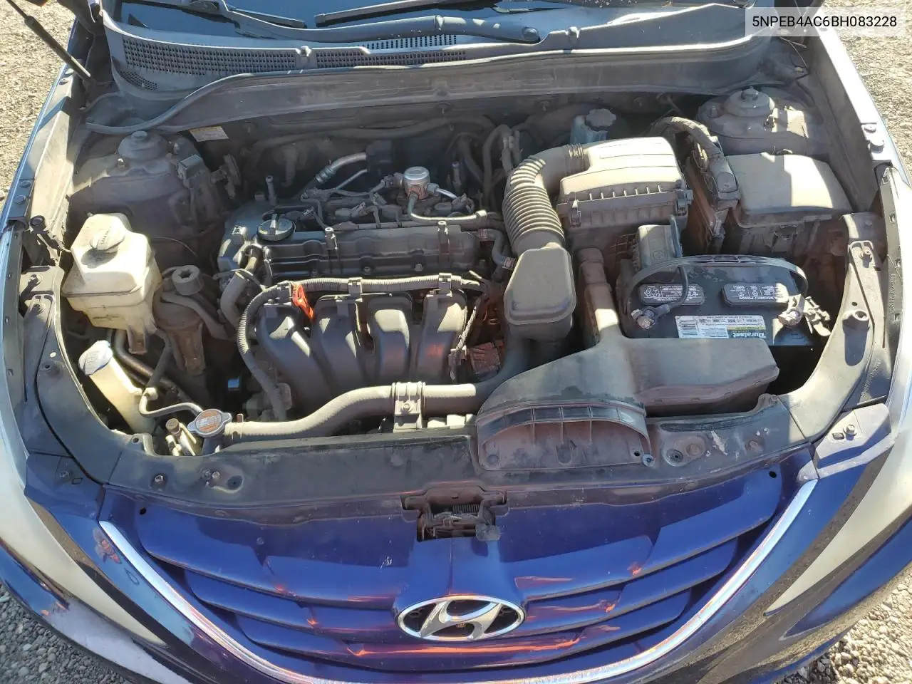 5NPEB4AC6BH083228 2011 Hyundai Sonata Gls