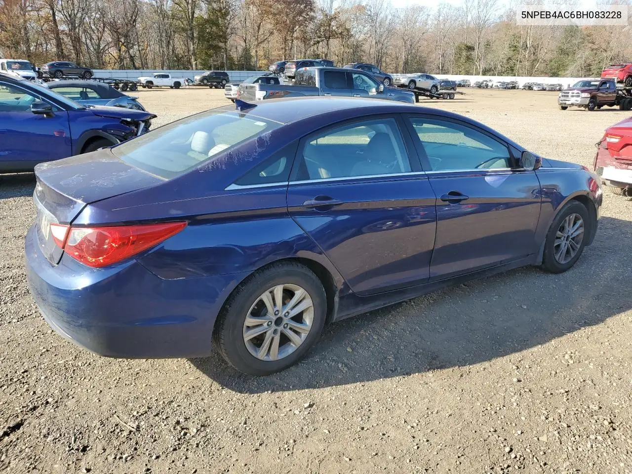 5NPEB4AC6BH083228 2011 Hyundai Sonata Gls