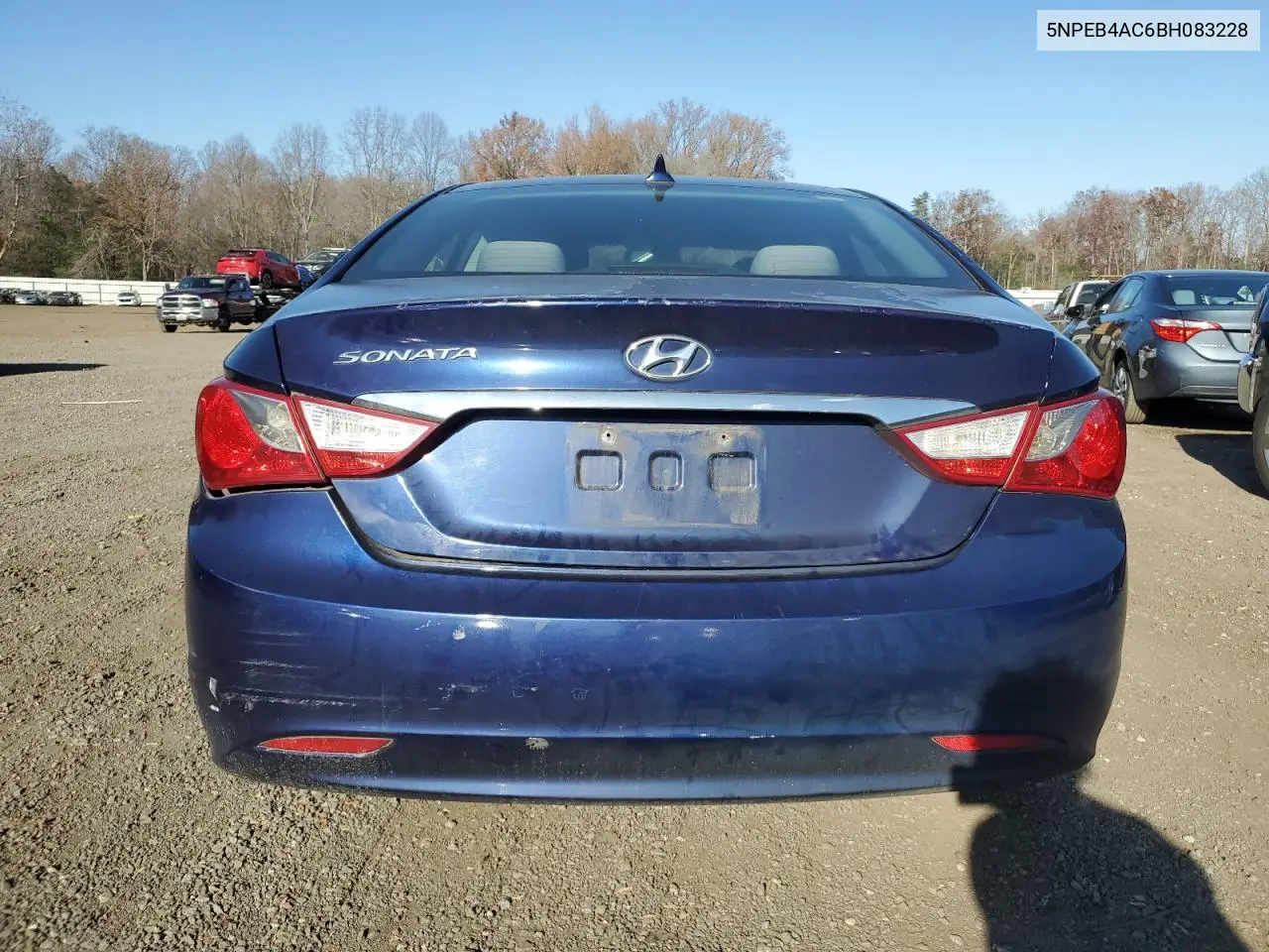 5NPEB4AC6BH083228 2011 Hyundai Sonata Gls