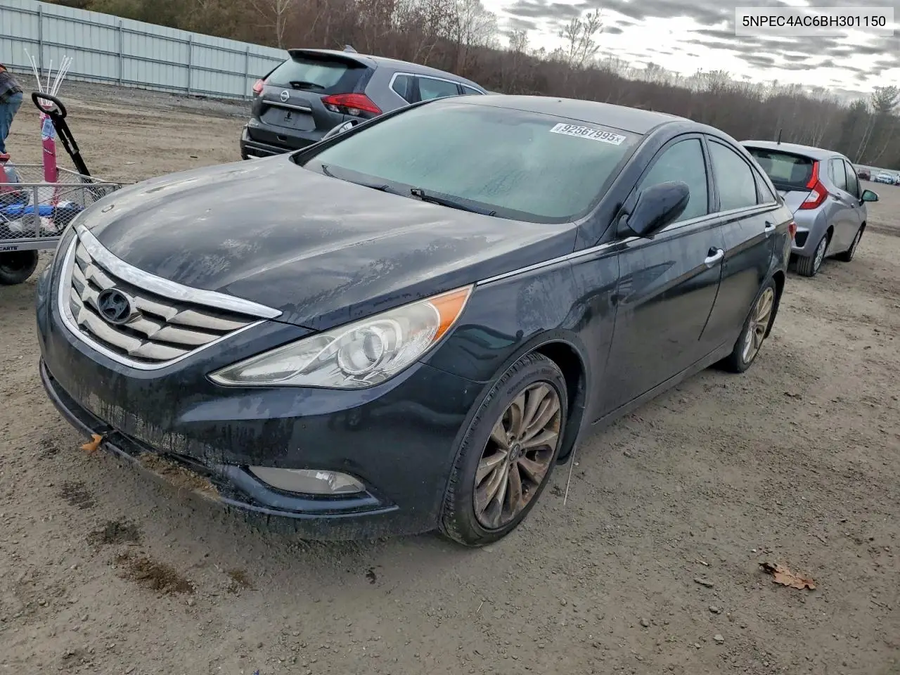 5NPEC4AC6BH301150 2011 Hyundai Sonata Se