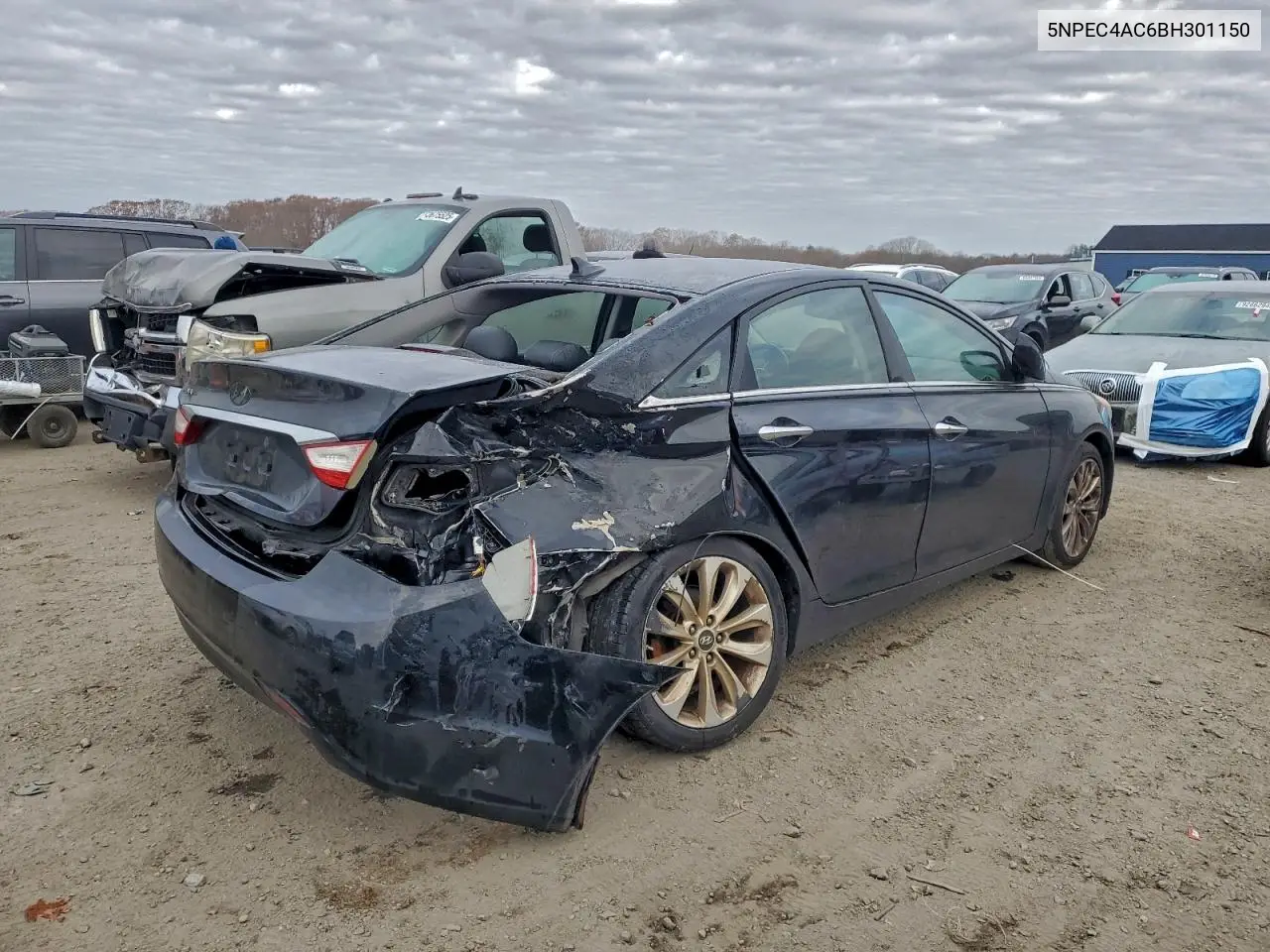 5NPEC4AC6BH301150 2011 Hyundai Sonata Se