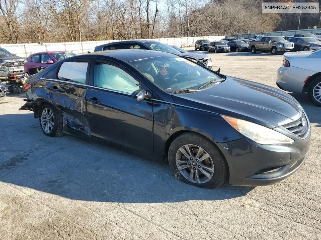5NPEB4AC1BH252345 2011 Hyundai Sonata Gls