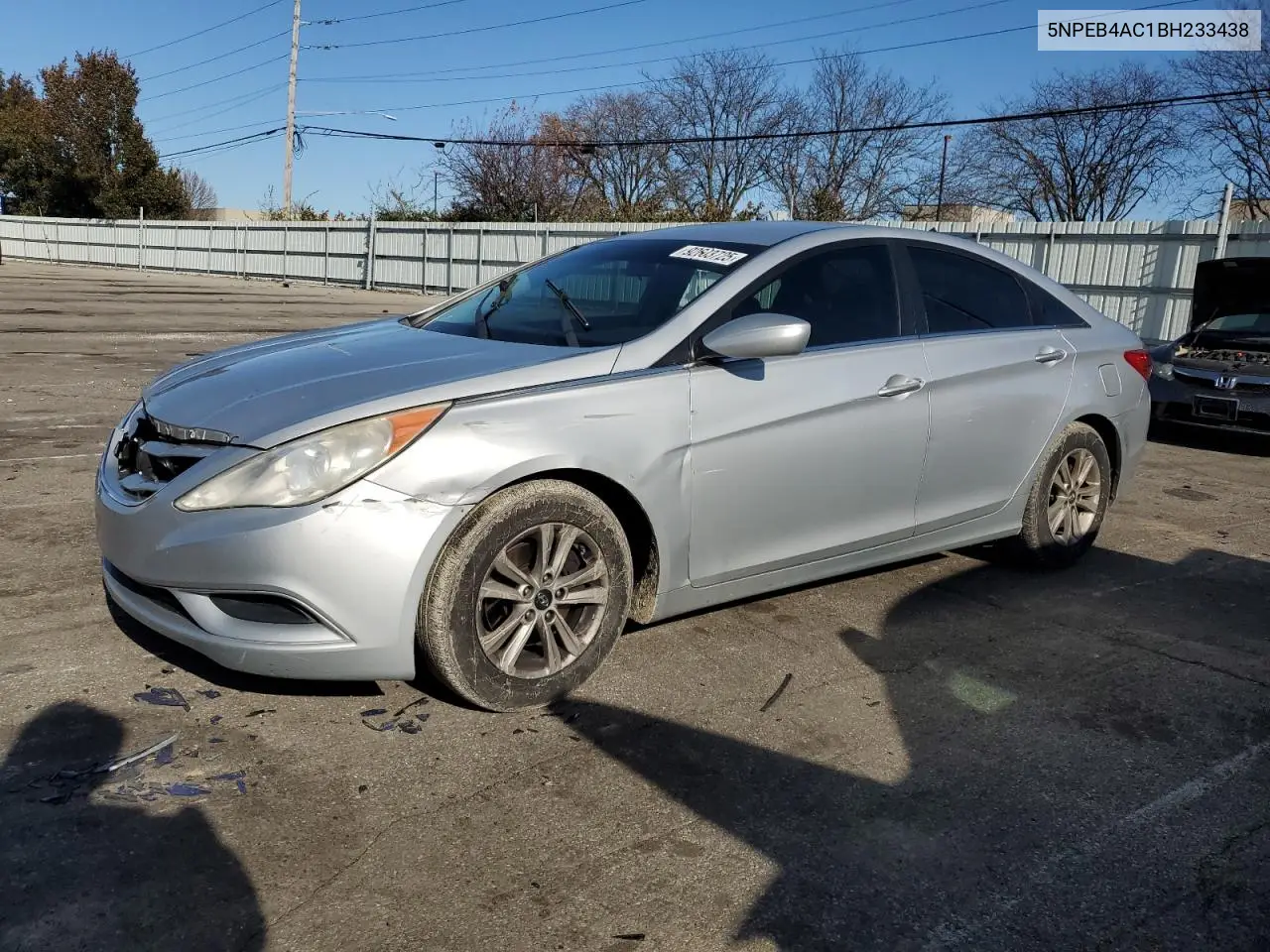 5NPEB4AC1BH233438 2011 Hyundai Sonata Gls