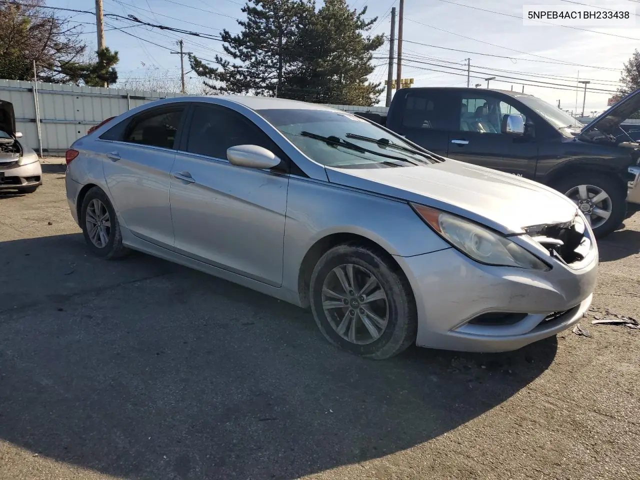 5NPEB4AC1BH233438 2011 Hyundai Sonata Gls