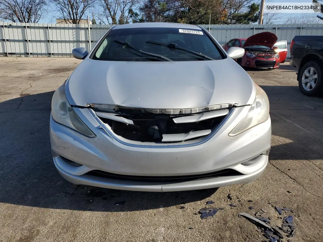 5NPEB4AC1BH233438 2011 Hyundai Sonata Gls