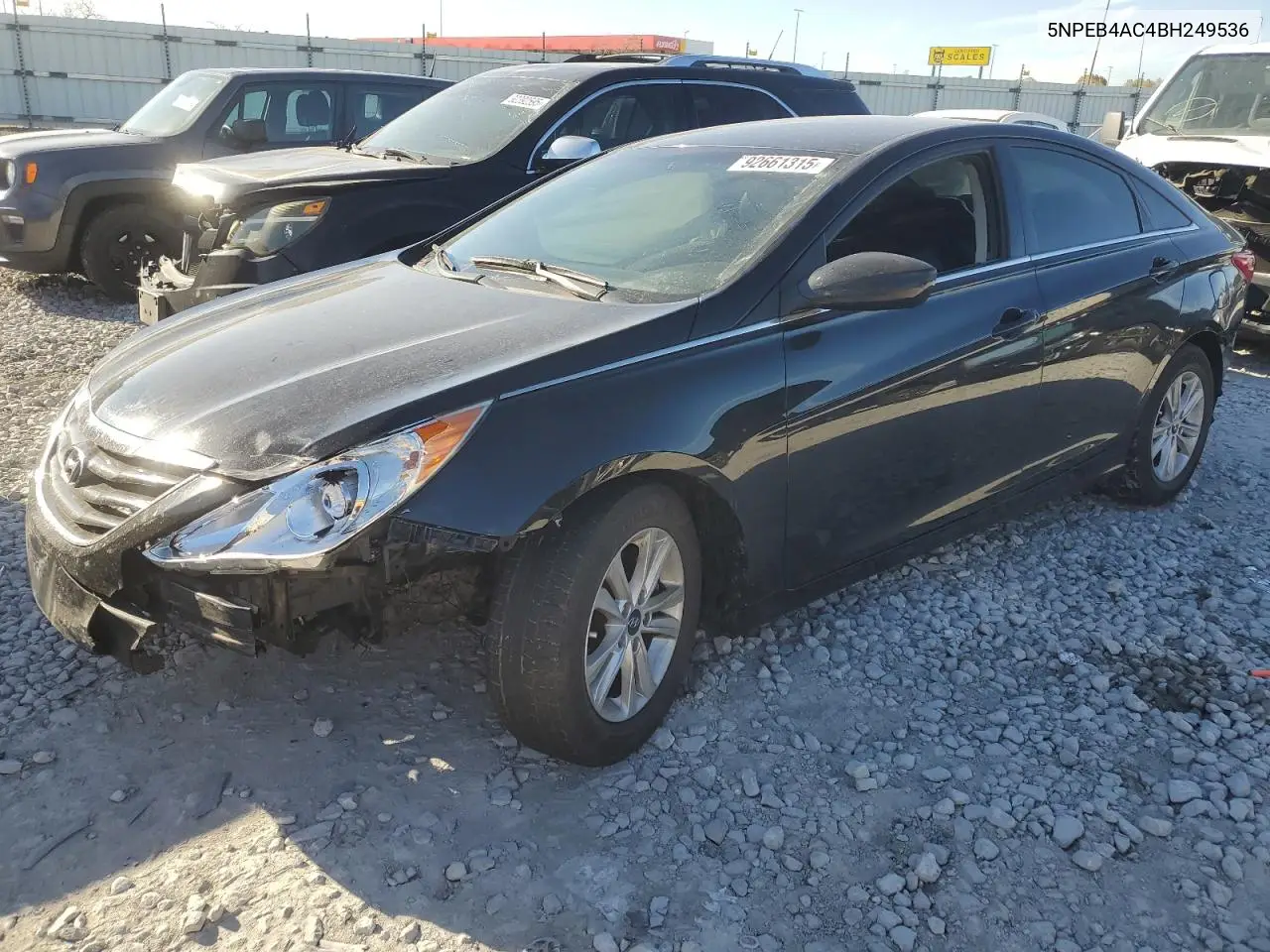 5NPEB4AC4BH249536 2011 Hyundai Sonata Gls