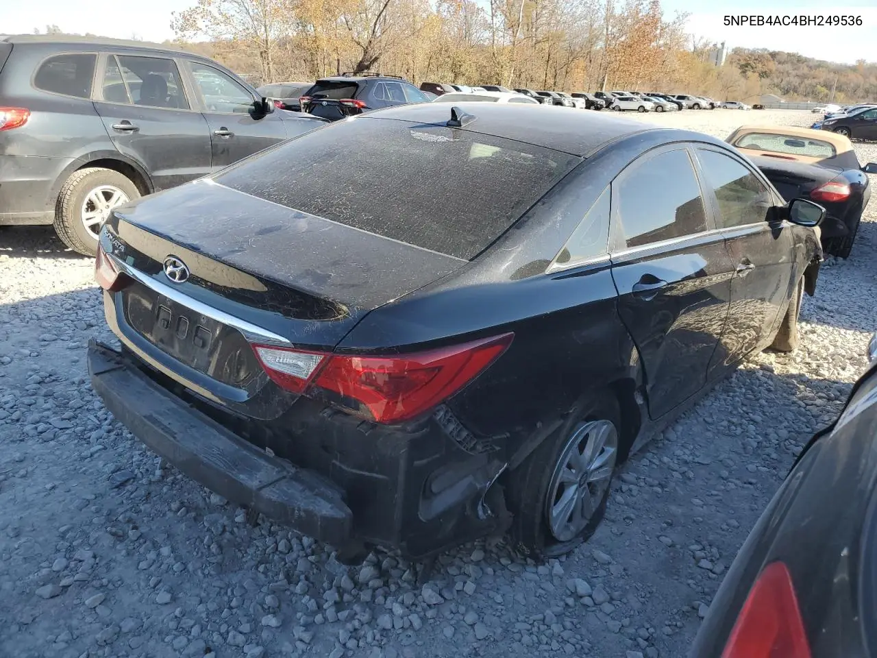 5NPEB4AC4BH249536 2011 Hyundai Sonata Gls