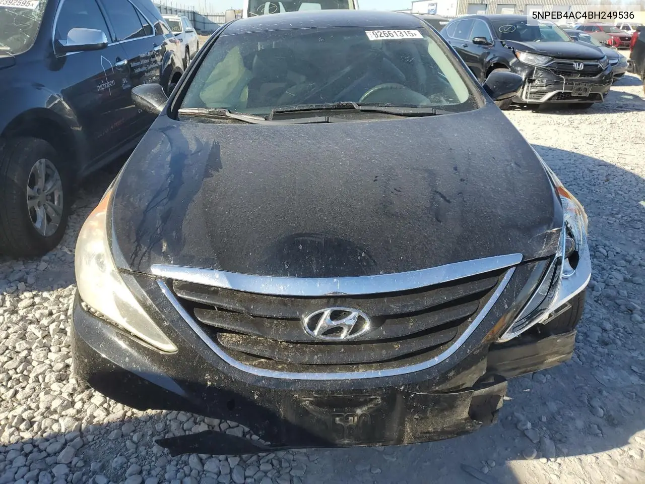 5NPEB4AC4BH249536 2011 Hyundai Sonata Gls
