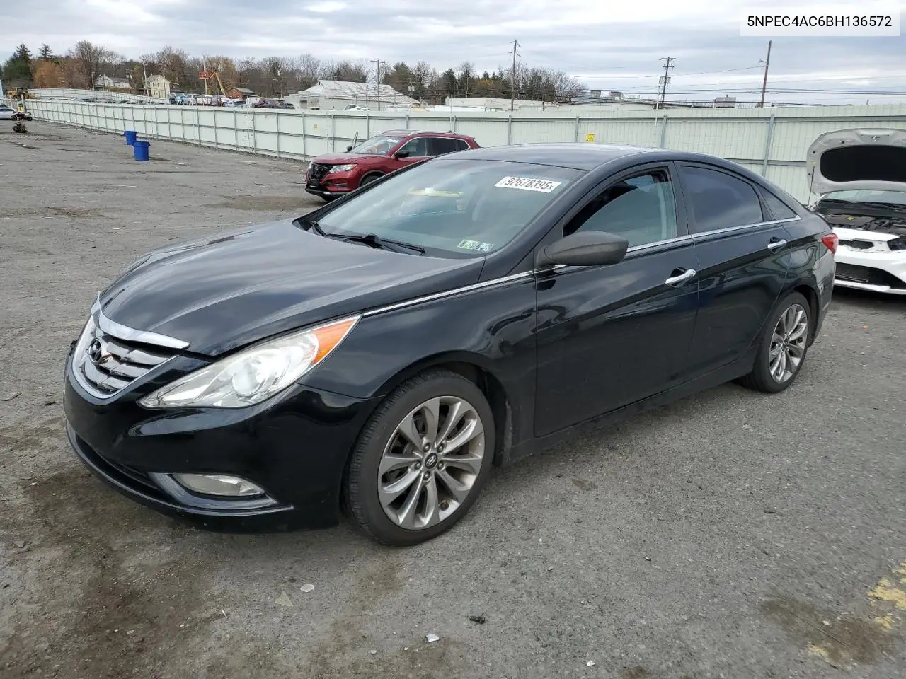 5NPEC4AC6BH136572 2011 Hyundai Sonata Se