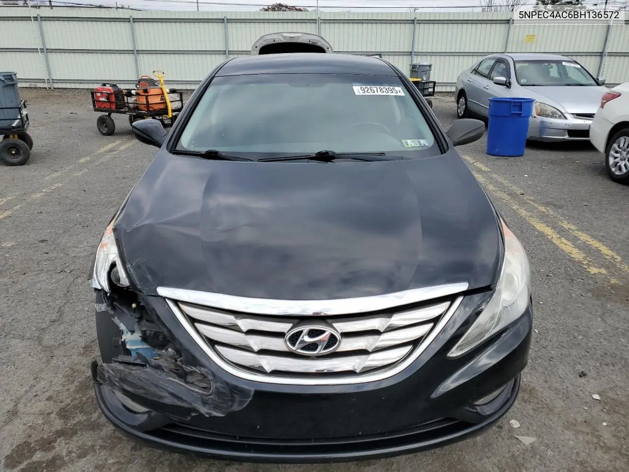 5NPEC4AC6BH136572 2011 Hyundai Sonata Se
