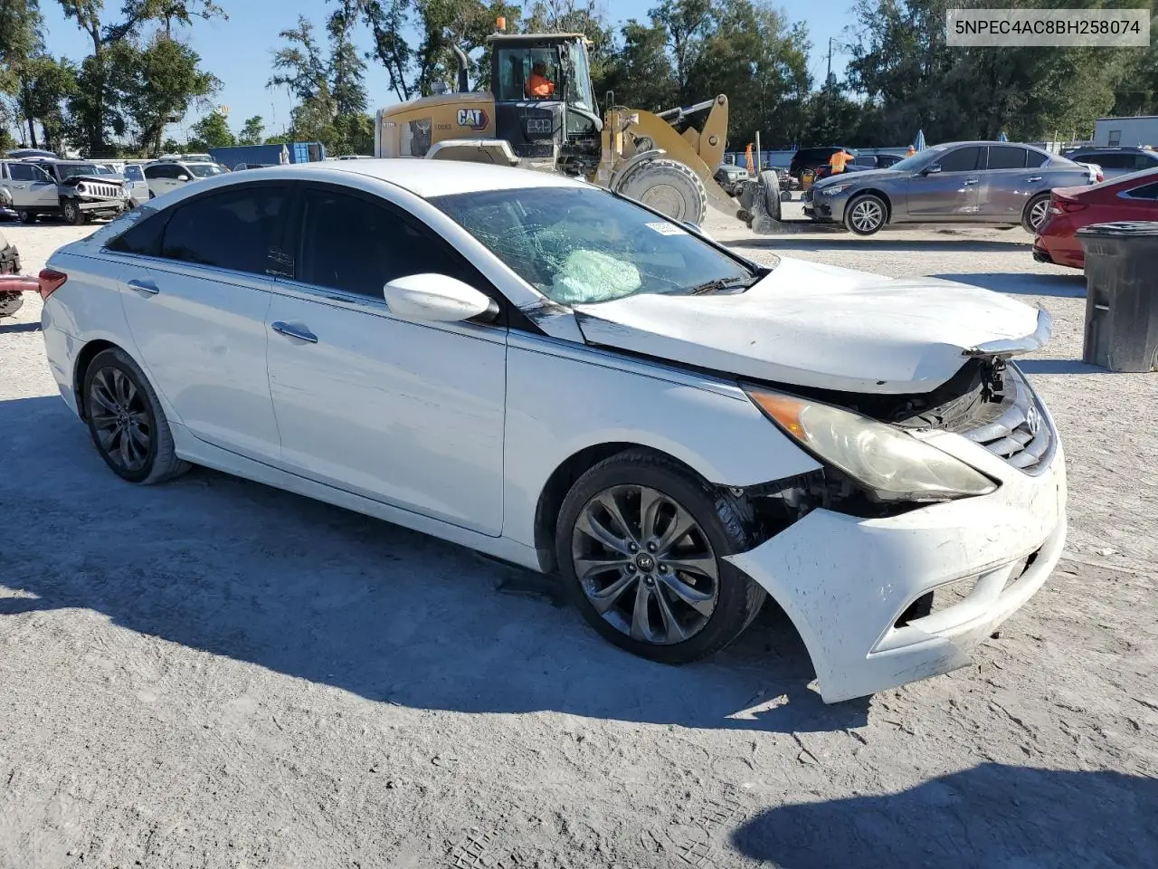 5NPEC4AC8BH258074 2011 Hyundai Sonata Se