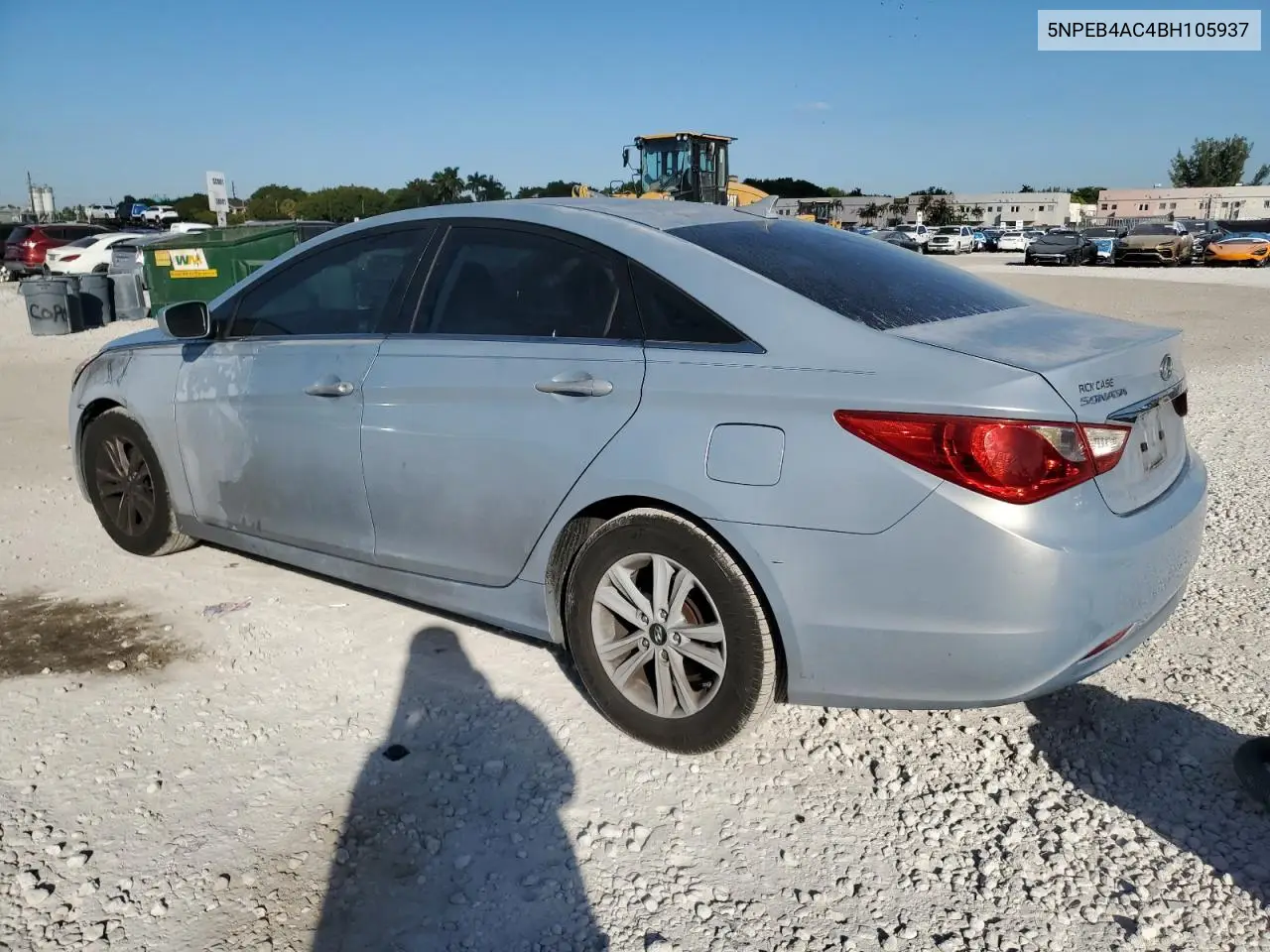 5NPEB4AC4BH105937 2011 Hyundai Sonata Gls