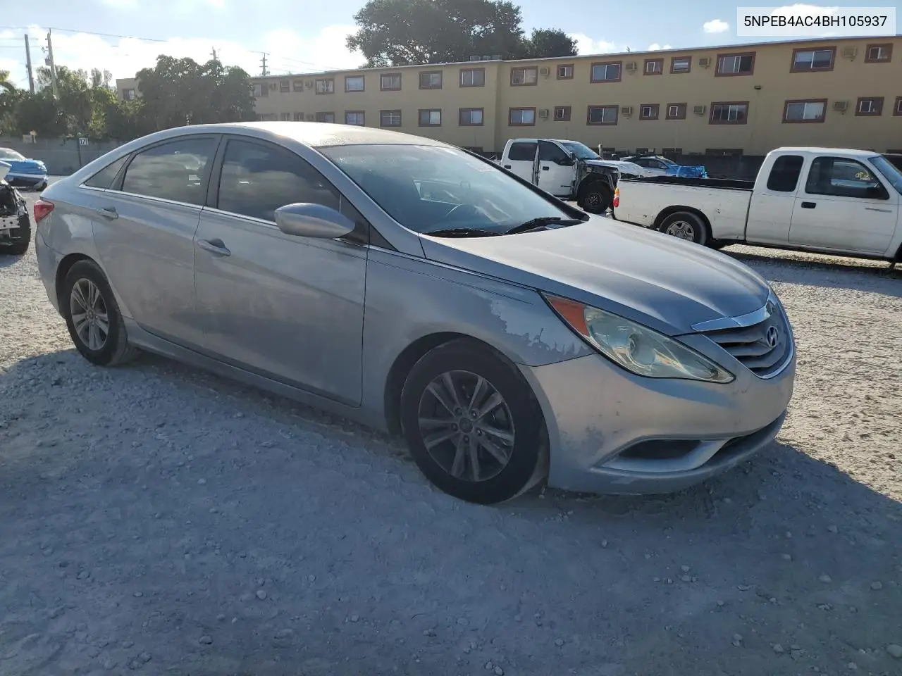 5NPEB4AC4BH105937 2011 Hyundai Sonata Gls