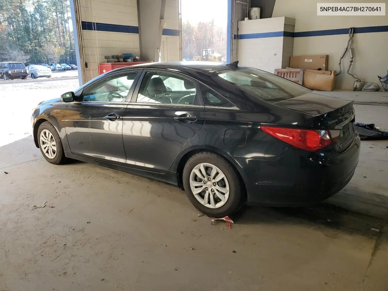 5NPEB4AC7BH270641 2011 Hyundai Sonata Gls