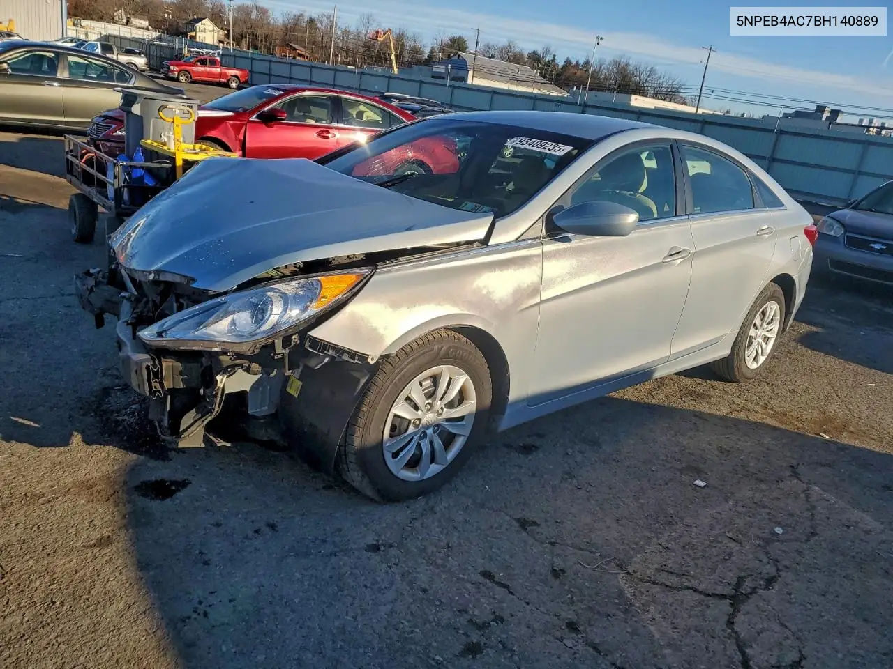 5NPEB4AC7BH140889 2011 Hyundai Sonata Gls