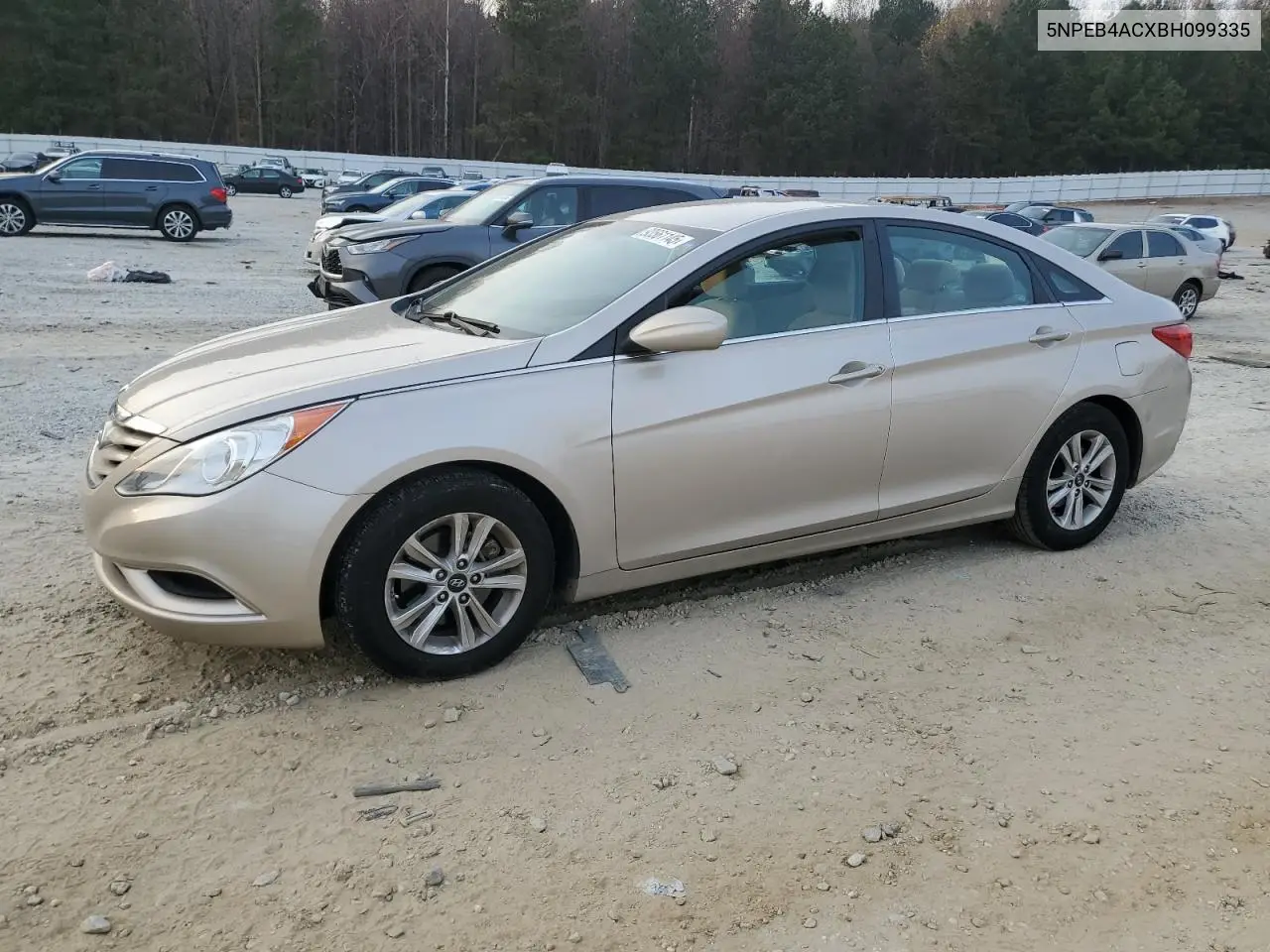 5NPEB4ACXBH099335 2011 Hyundai Sonata Gls