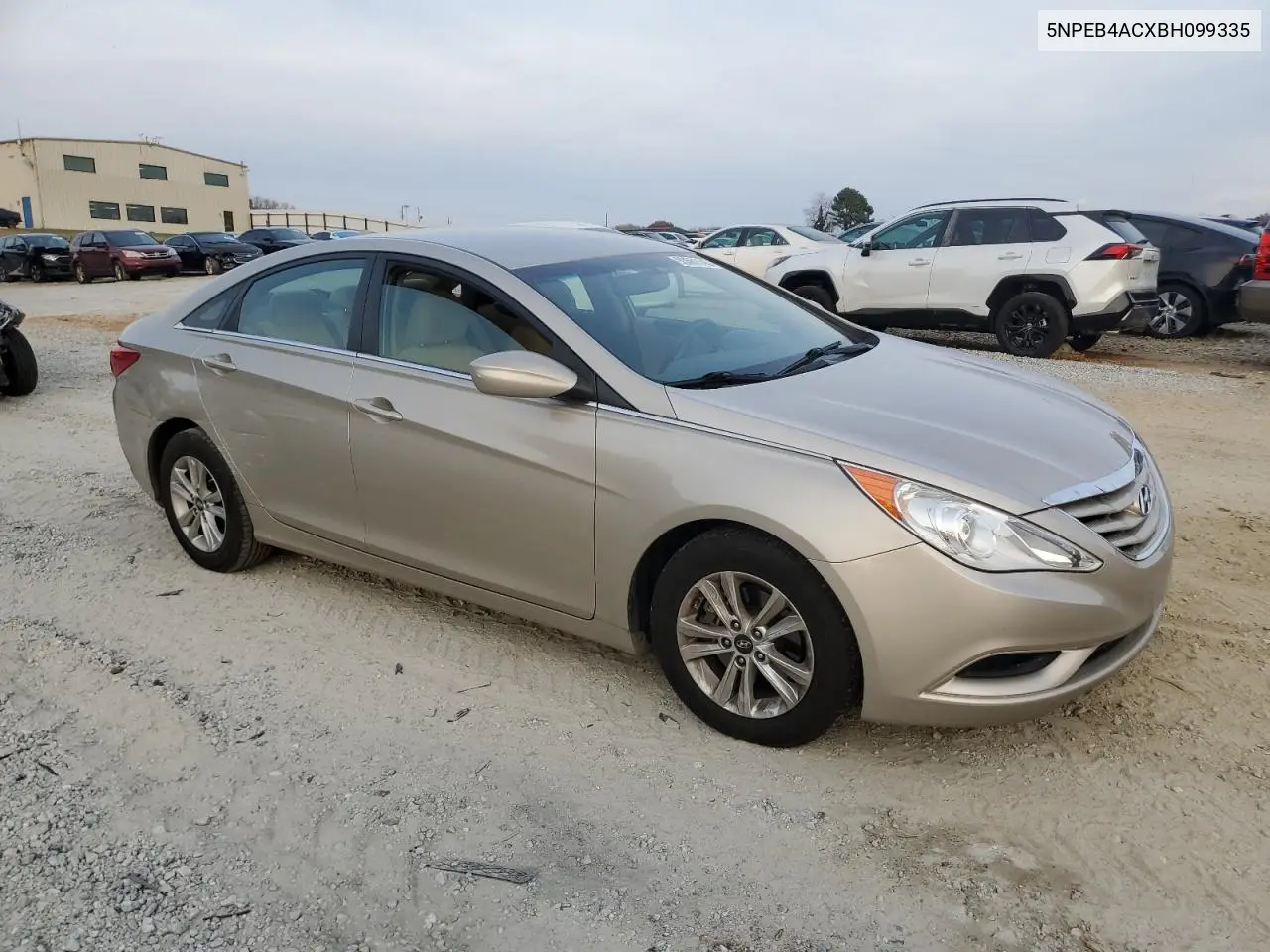 5NPEB4ACXBH099335 2011 Hyundai Sonata Gls
