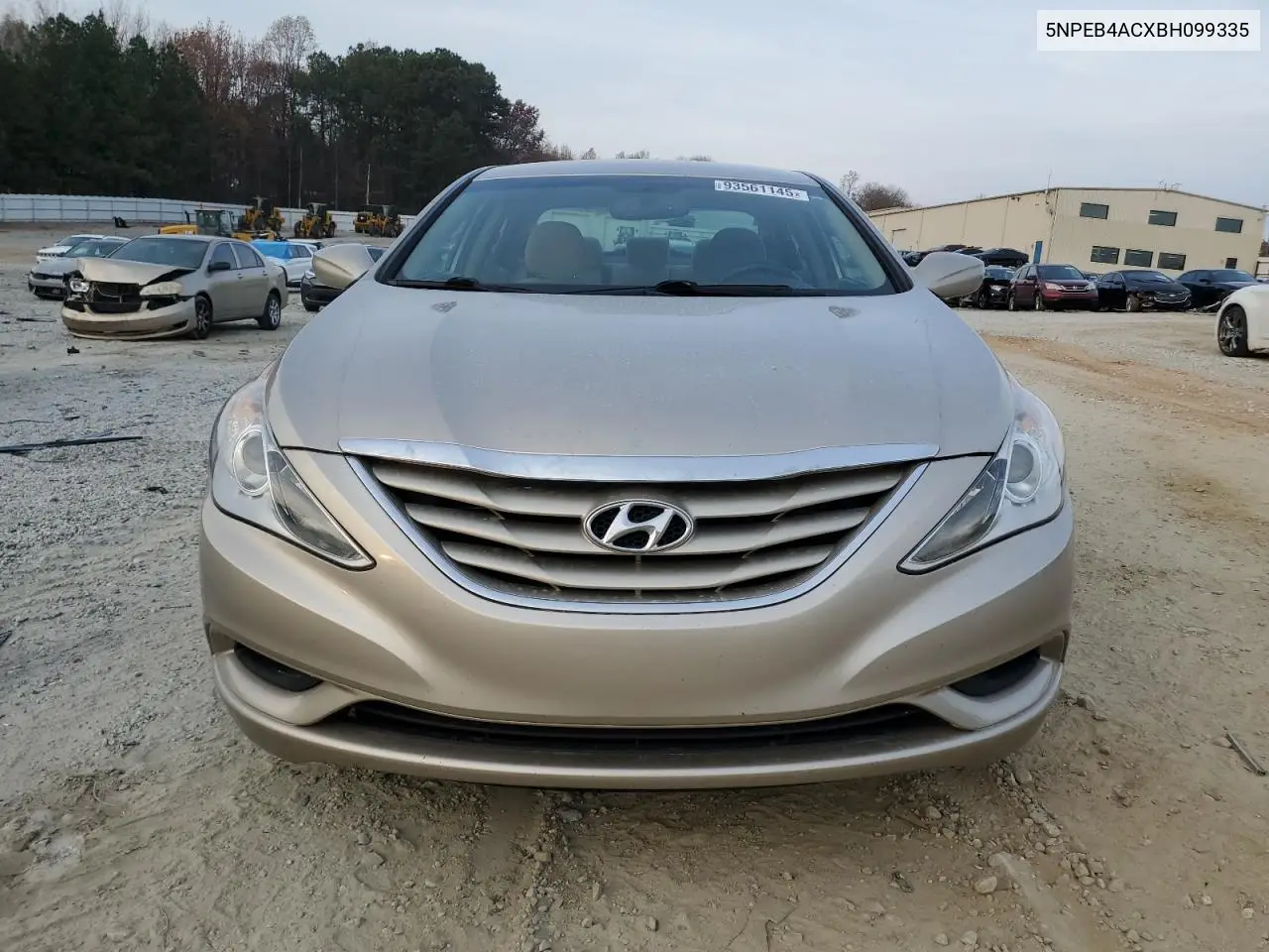 5NPEB4ACXBH099335 2011 Hyundai Sonata Gls