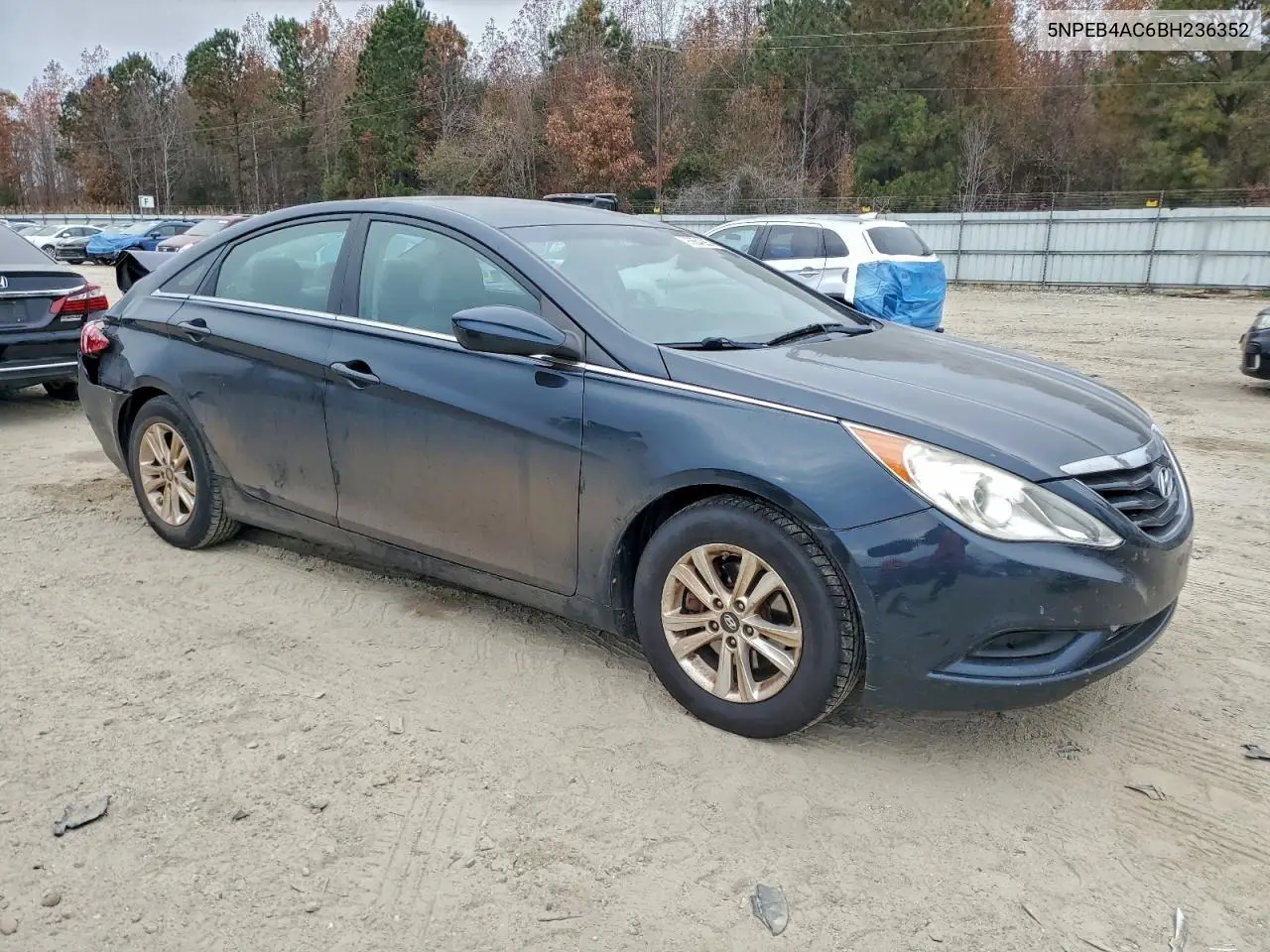 5NPEB4AC6BH236352 2011 Hyundai Sonata Gls