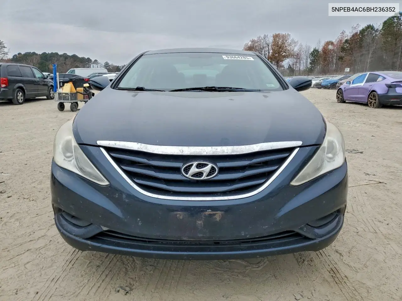 5NPEB4AC6BH236352 2011 Hyundai Sonata Gls