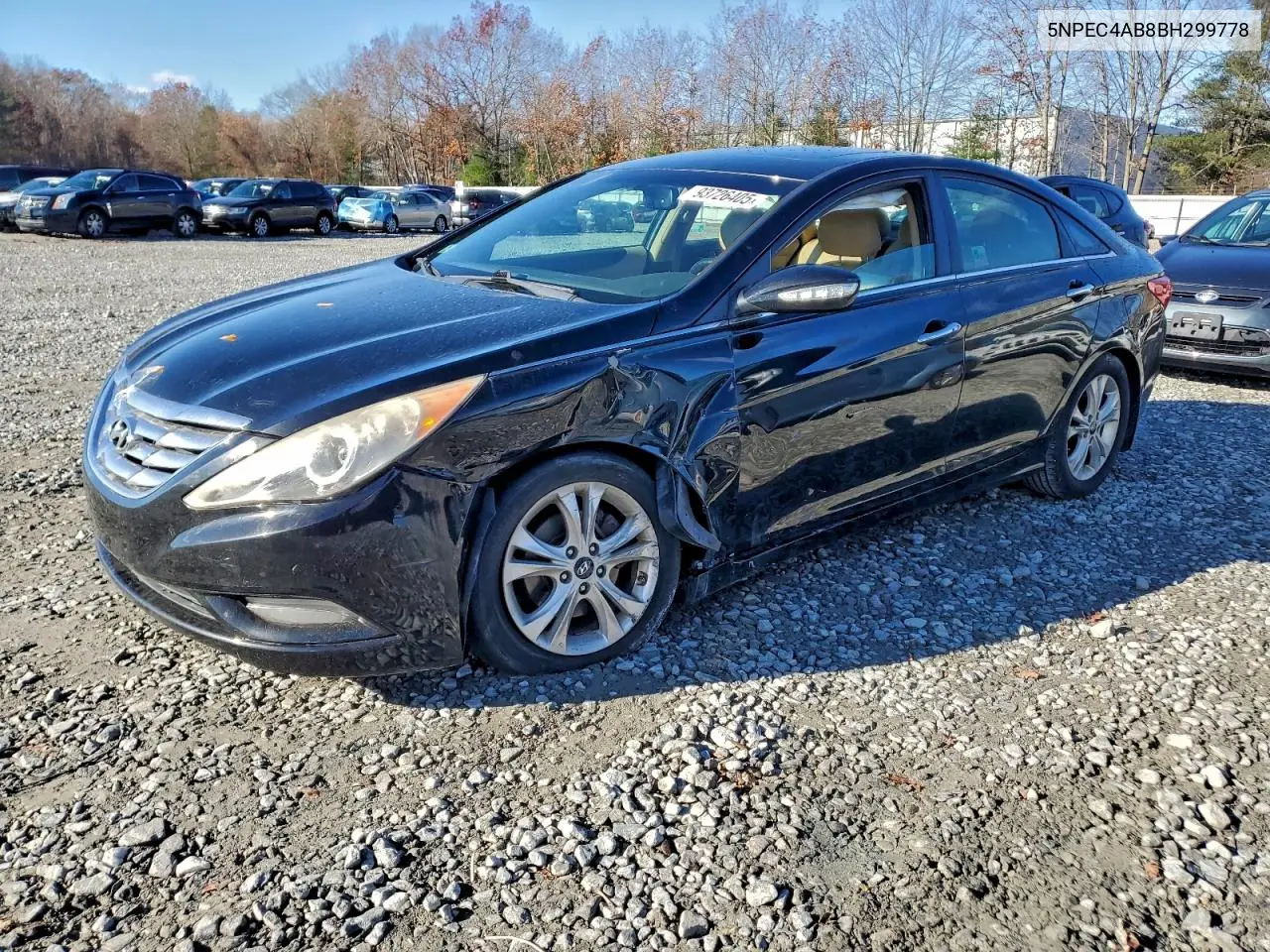 5NPEC4AB8BH299778 2011 Hyundai Sonata Se