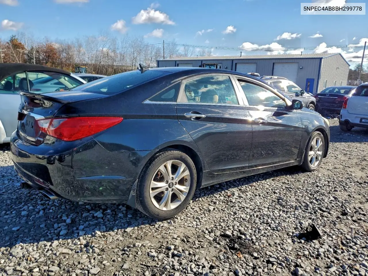 5NPEC4AB8BH299778 2011 Hyundai Sonata Se