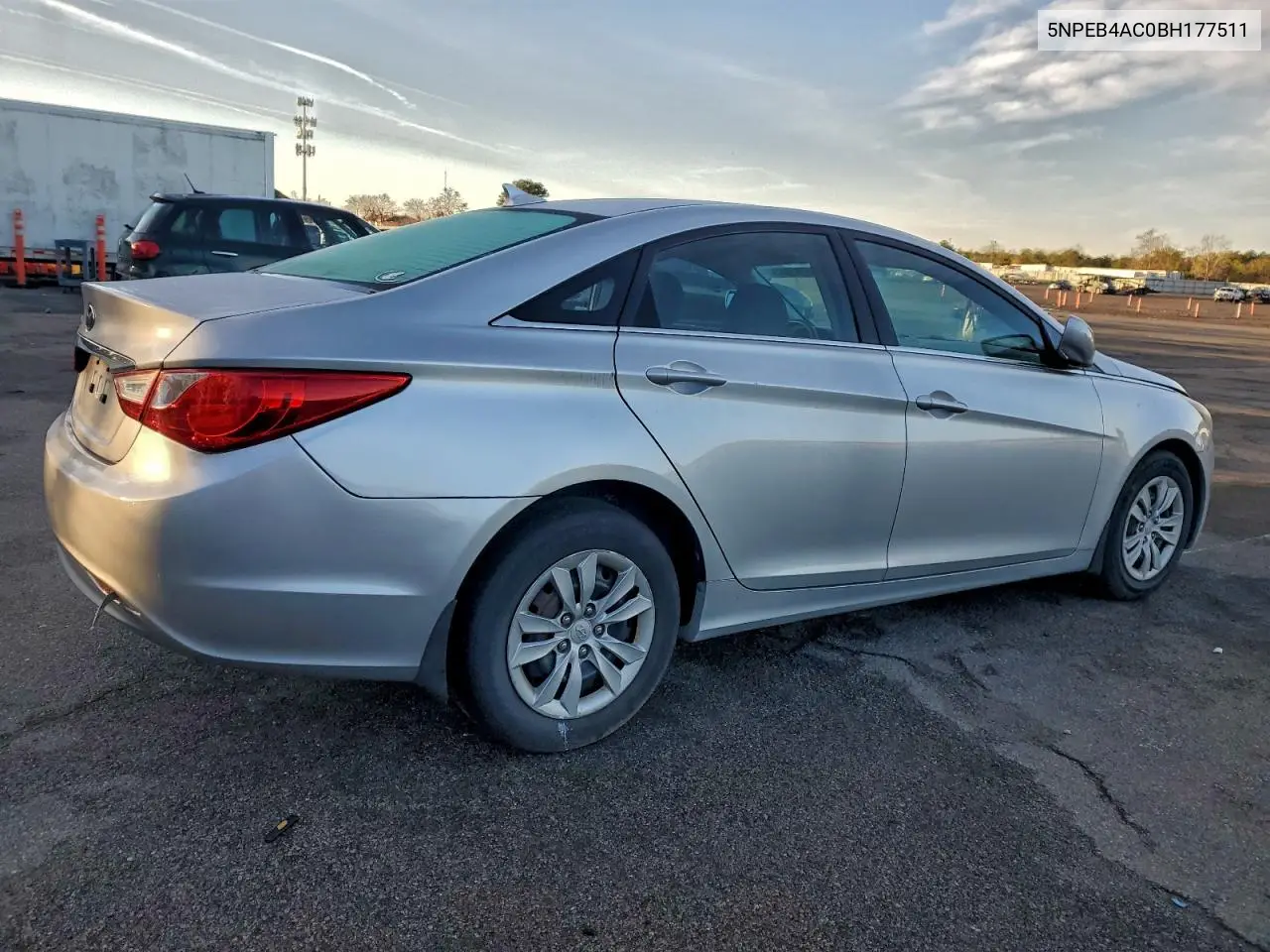 5NPEB4AC0BH177511 2011 Hyundai Sonata Gls