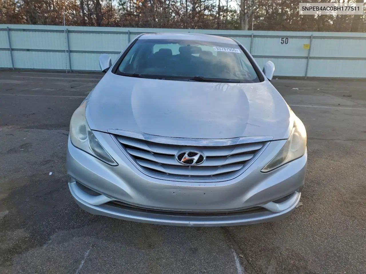5NPEB4AC0BH177511 2011 Hyundai Sonata Gls