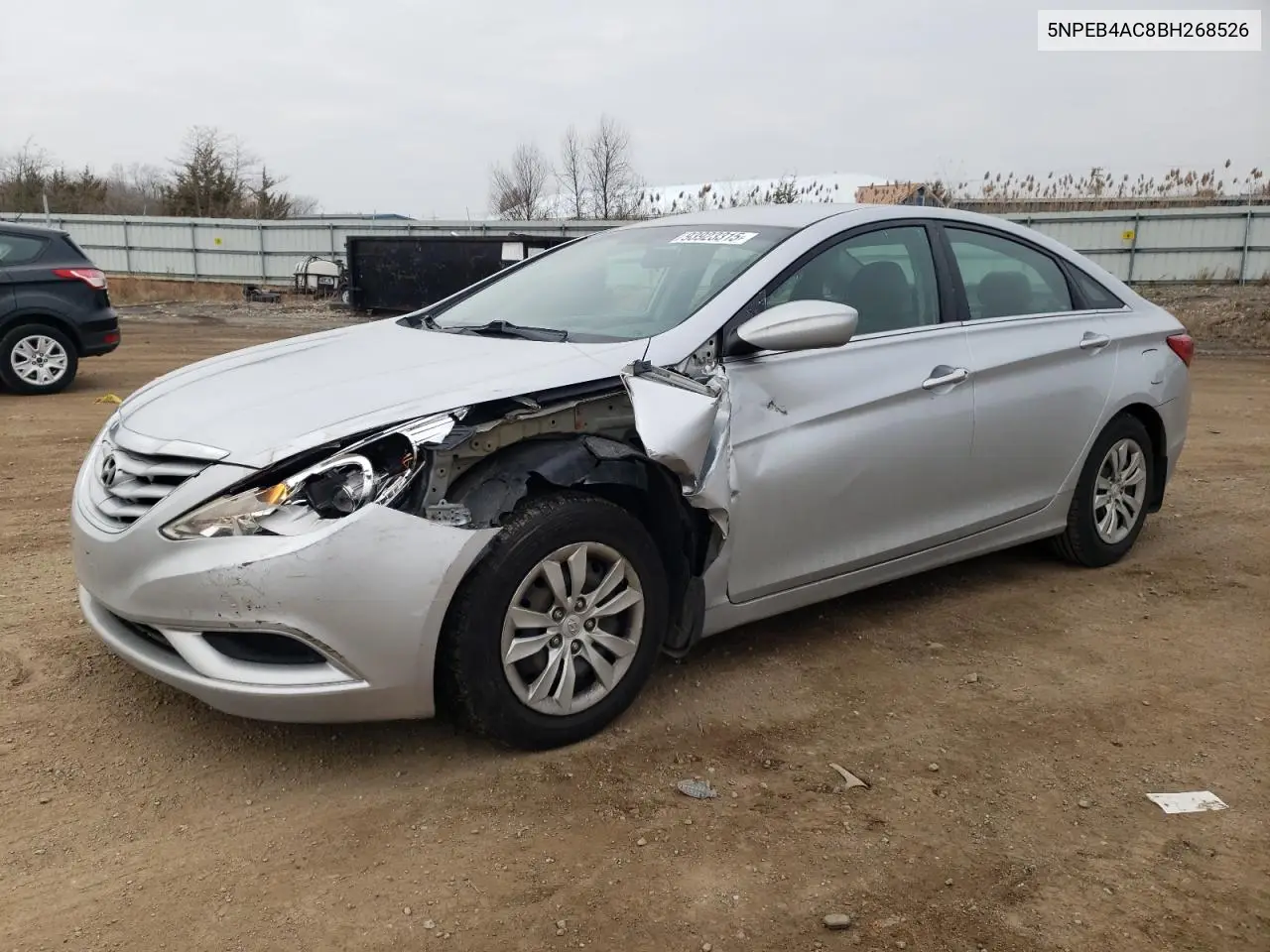 5NPEB4AC8BH268526 2011 Hyundai Sonata Gls