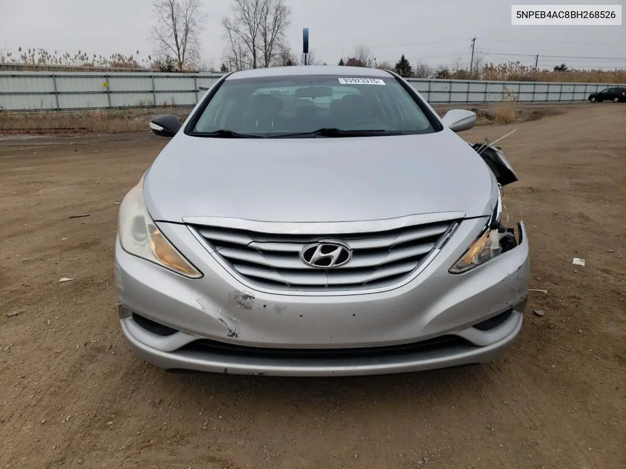 5NPEB4AC8BH268526 2011 Hyundai Sonata Gls
