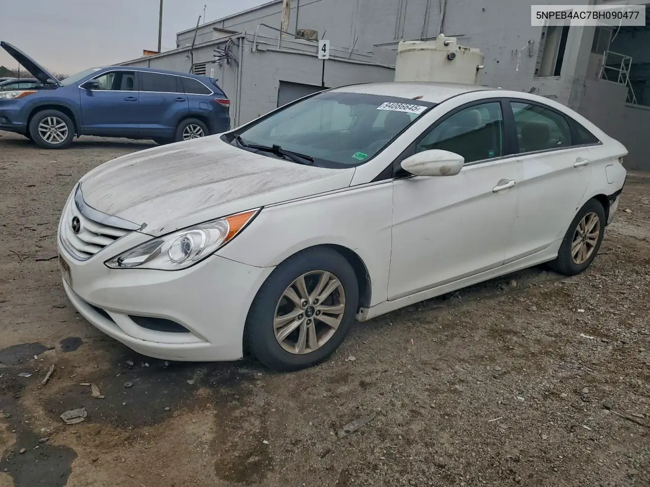 5NPEB4AC7BH090477 2011 Hyundai Sonata Gls
