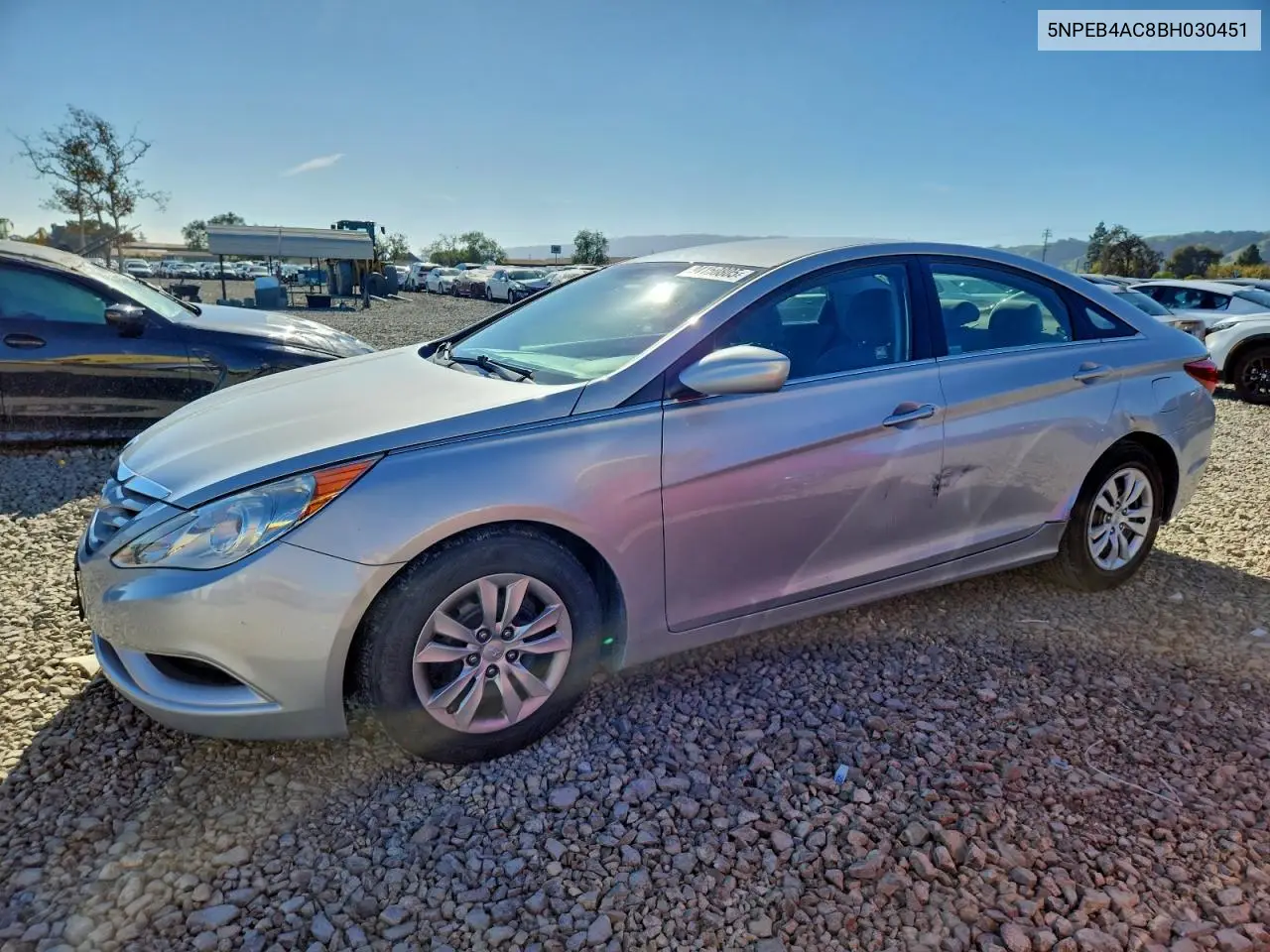 5NPEB4AC8BH030451 2011 Hyundai Sonata Gls