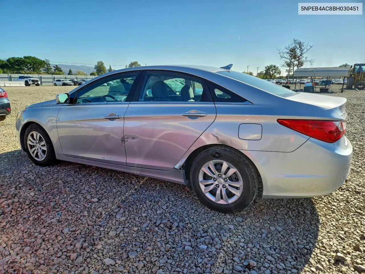 5NPEB4AC8BH030451 2011 Hyundai Sonata Gls