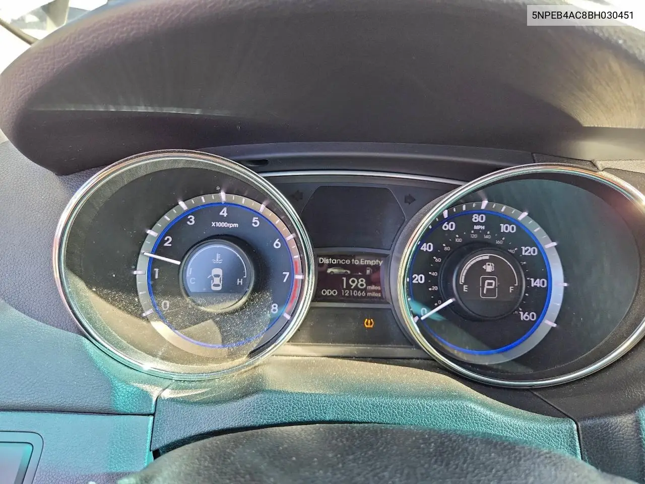 5NPEB4AC8BH030451 2011 Hyundai Sonata Gls
