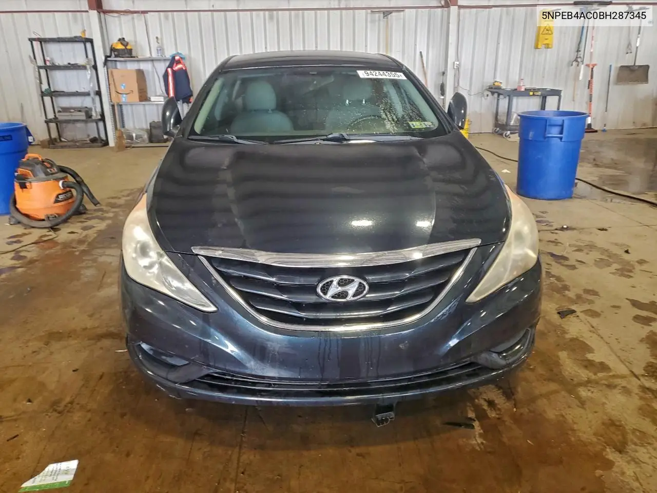 5NPEB4AC0BH287345 2011 Hyundai Sonata Gls