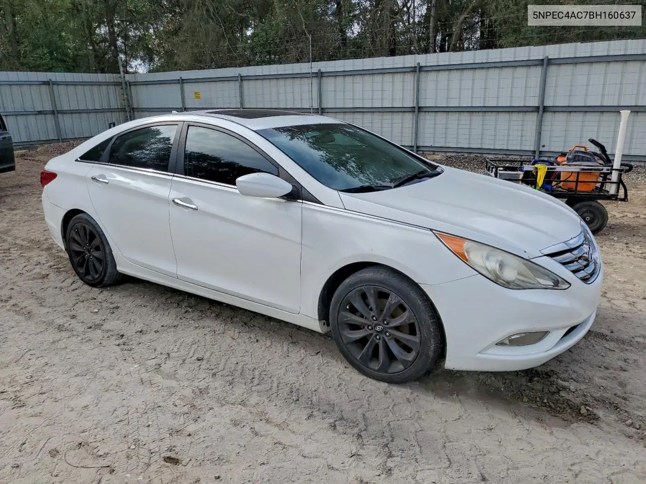 5NPEC4AC7BH160637 2011 Hyundai Sonata Se