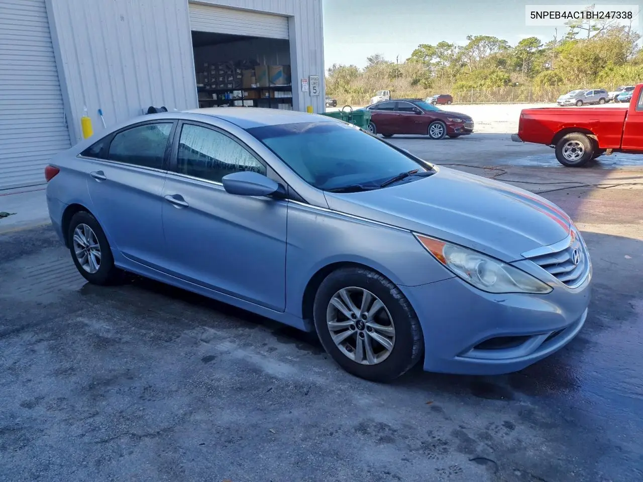 5NPEB4AC1BH247338 2011 Hyundai Sonata Gls