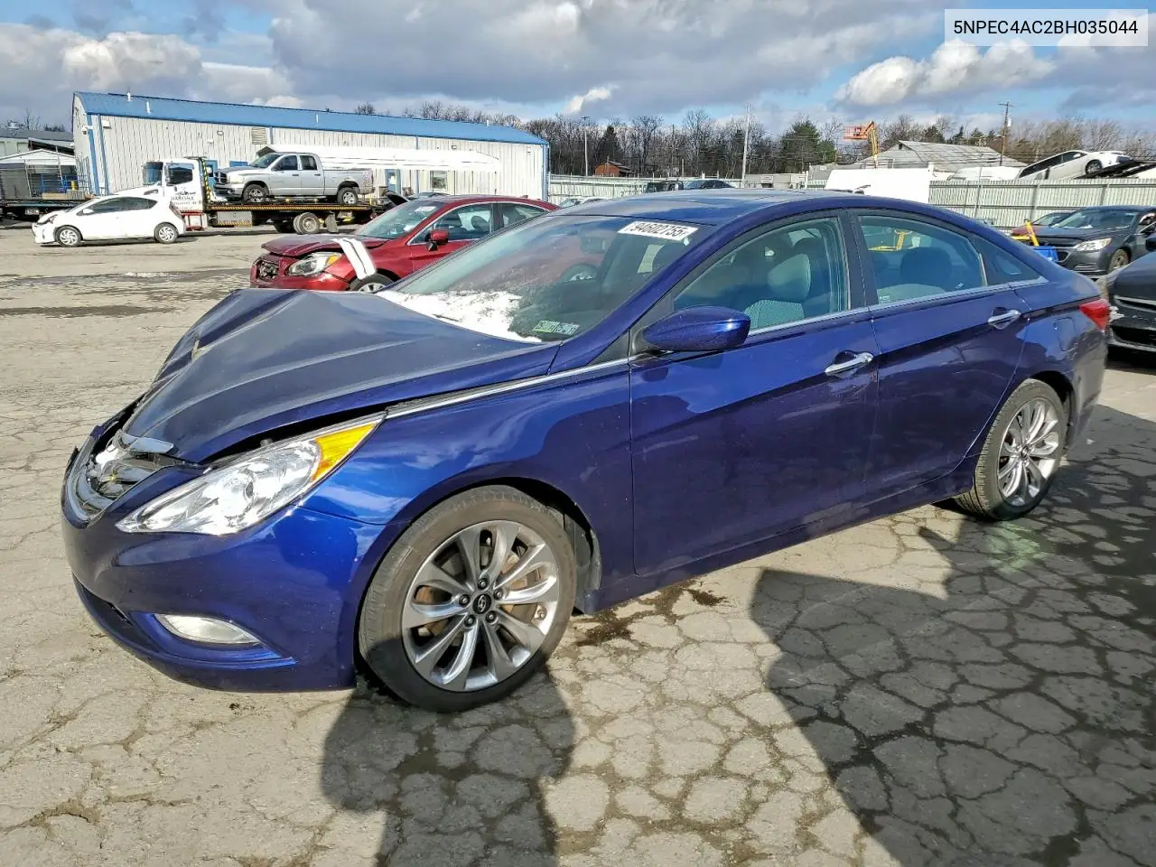 5NPEC4AC2BH035044 2011 Hyundai Sonata Se