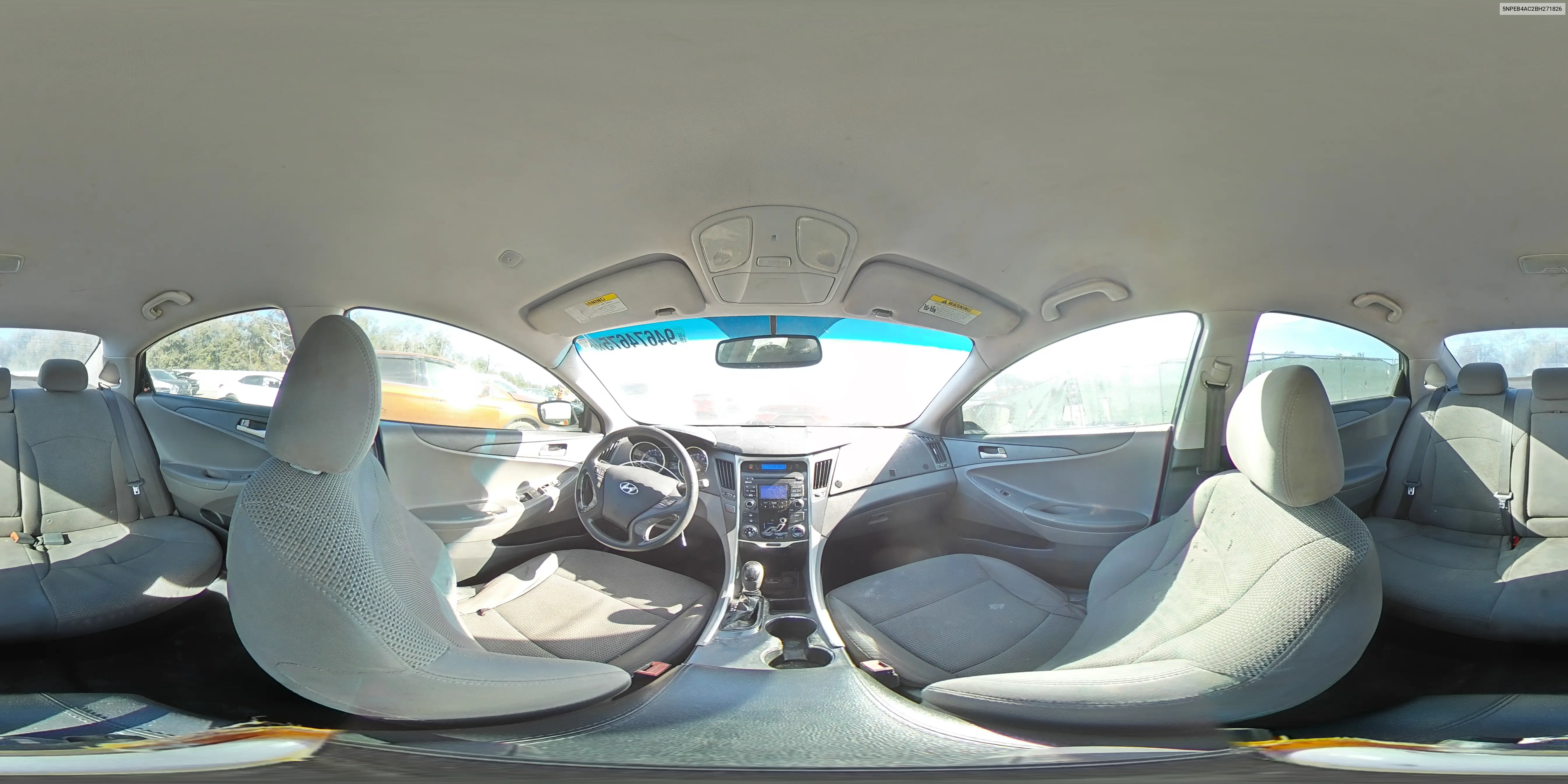 5NPEB4AC2BH271826 2011 Hyundai Sonata Gls